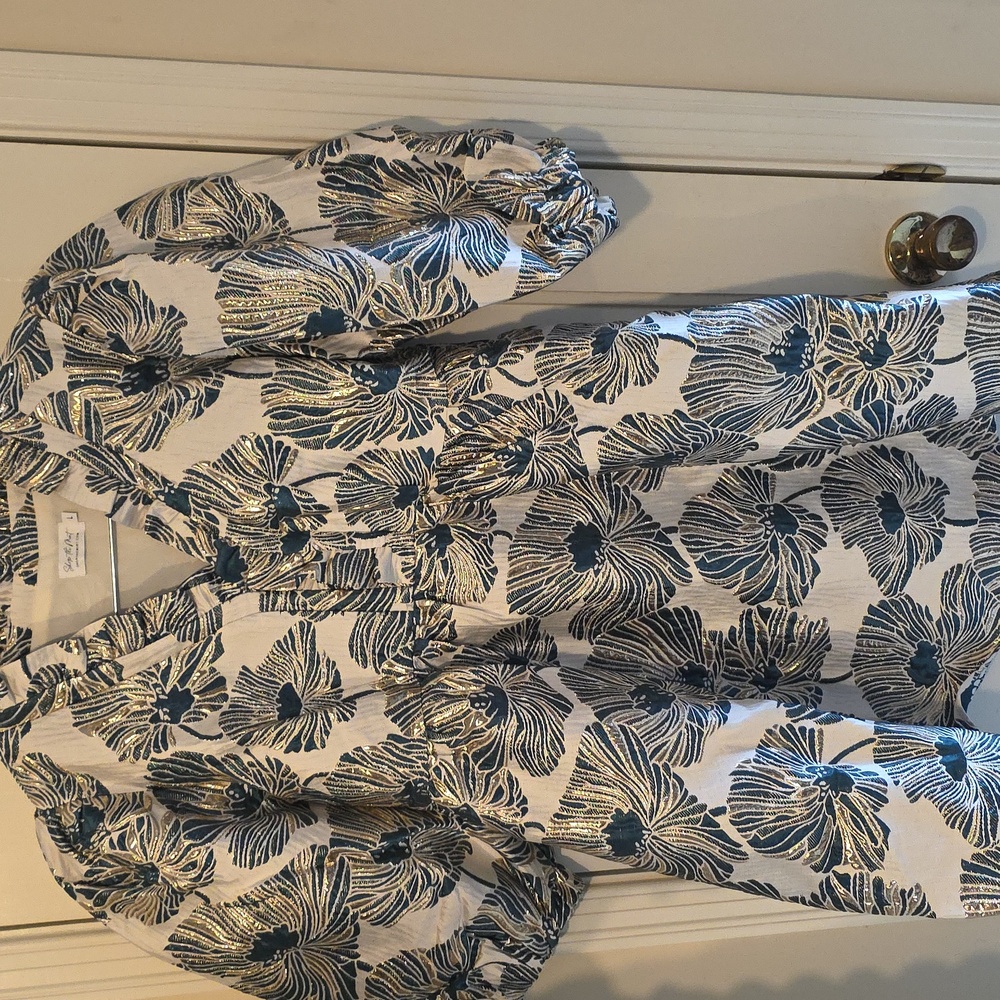 Shop The Mint Green and White Floral Women's Shirt